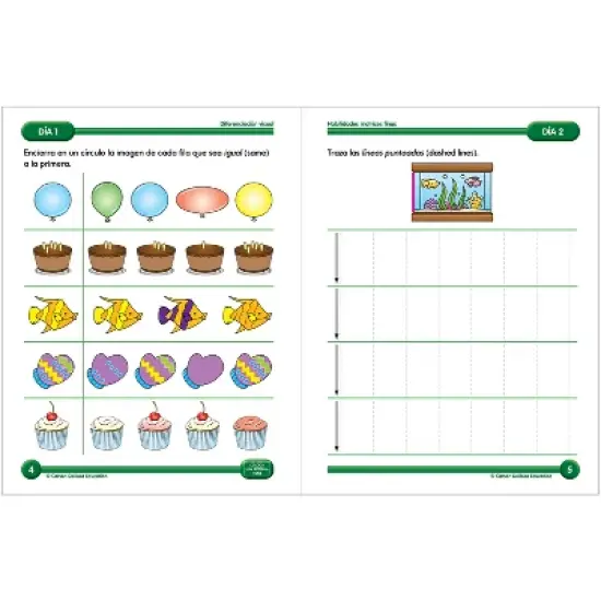 Carson Dellosa Education Summer Bridge Activities Spanish, Grade PK-K image {3}