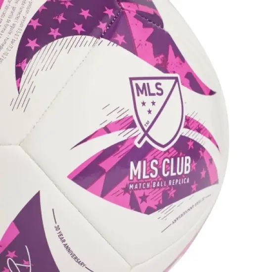 Adidas MLS Size 5 Club Sports Soccer Ball - Berry Purple: TPU Shell, Butyl Bladder image {2}