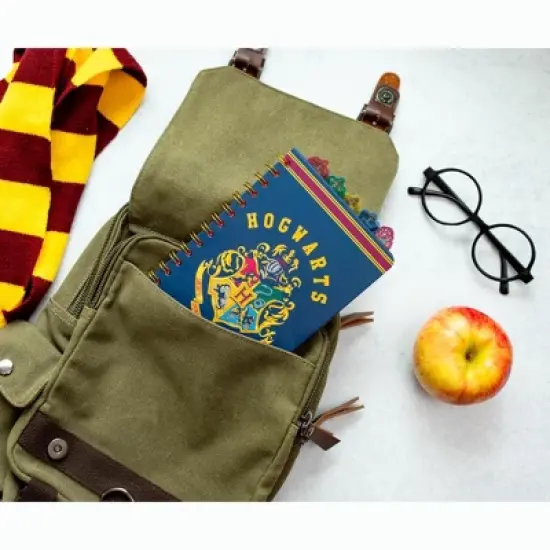 Silver Buffalo Harry Potter Hogwarts 5-Tab Spiral Notebook With 75 Sheets image {7}