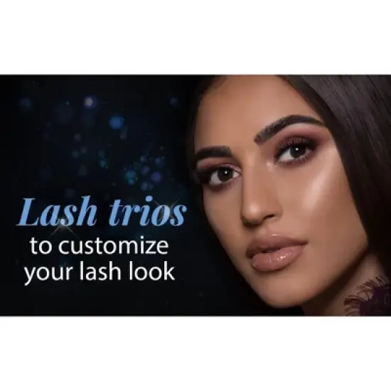 Ardell Gypsy Flare Lashes - Medium Black (Set of 3-pack) image {2}