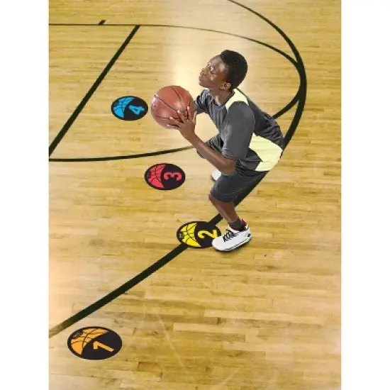 SKLZ Shot Spotz Basketball Trainer - 5pc image {2}