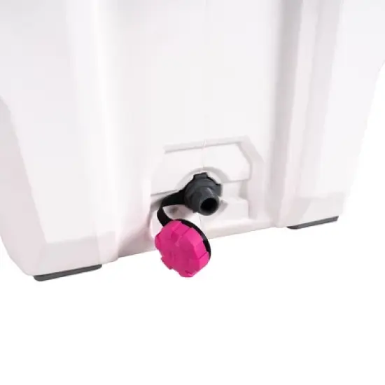 Lifetime 55 Quart High Performance Cooler, White and Pink (91245) image {8}