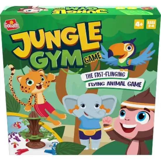Goliath Jungle Gym Game - Fast-Flinging Flying Animal Game - Ages 4 and Up, 2-4 Players image {1}