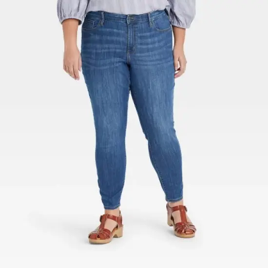 Women's Mid-Rise Skinny Jeans - Universal Thread&trade; image {6}