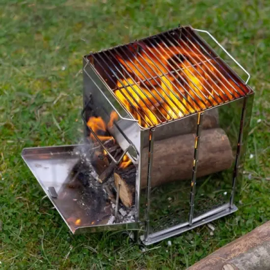 Portable Wood Burning Camp Stove image {10}