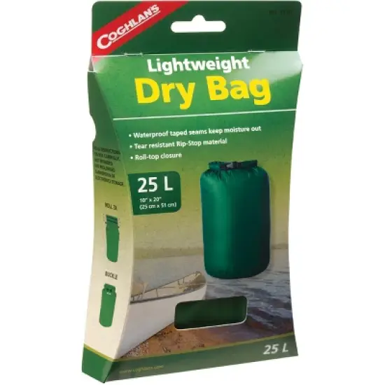 Coghlan's Lightweight Dry Bag, Tear Resistant w/ Roll Top Closure image {3}