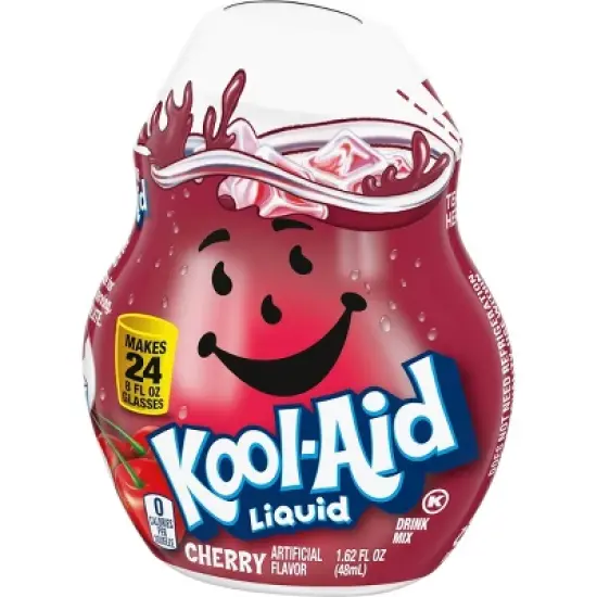 Kool-Aid Cherry Liquid Water Enhancer - 1.62 fl oz Bottle image {9}