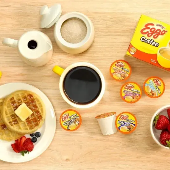 Eggo Chocolate Chip Waffle Coffee Pods Fair Trade Certified - 40 ct image {4}
