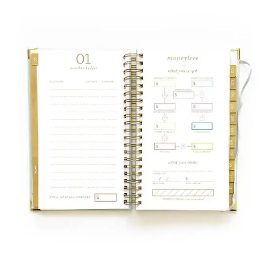 lake + loft Rose Golden Hour 2025 Dream Plan Do Planner image {3}