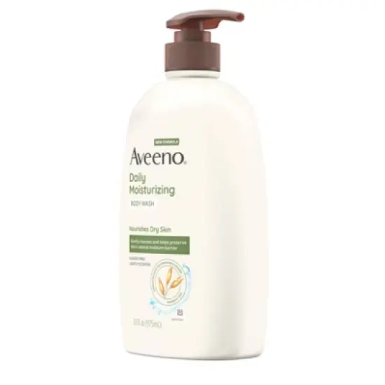 Aveeno Daily Moisturizing Body Wash with Pump - Soothing Oat - 33 fl oz image {4}