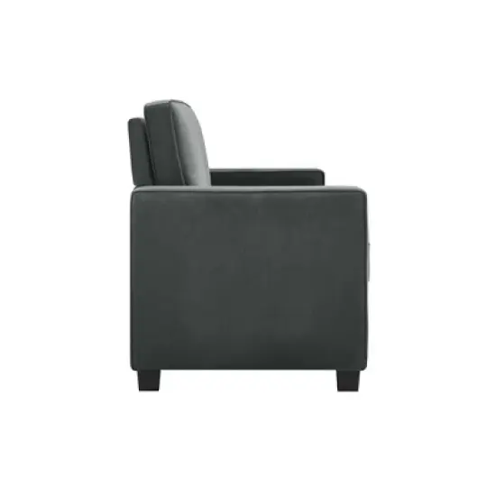 Queen Cassidy Sofa Sleeper Gray Velvet - Room & Joy image {5}