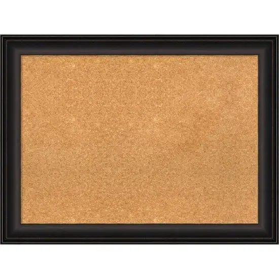 Amanti Art Trio Rubbed Oil Framed Corkboard, Natural Cork image {11}