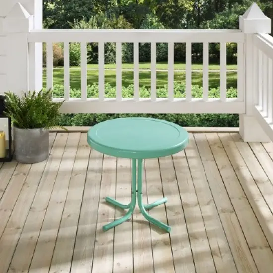 HomeStock Griffith Outdoor Metal Side Table image {7}