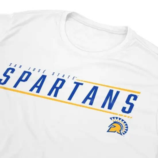 Men's San Jose State University Collegiate Sleek Men's Sport Active T-Shirt image {4}