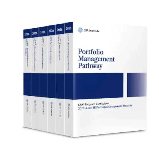 2026 Cfa Program Curriculum Level III Portfolio Management Pathway Box Set - by  Cfa Institute (Paperback) image {1}