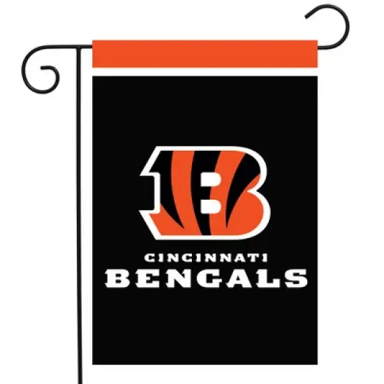 Briarwood Lane Cincinnati Bengals Garden Flag NFL Licensed 18" x 12.5" image {1}