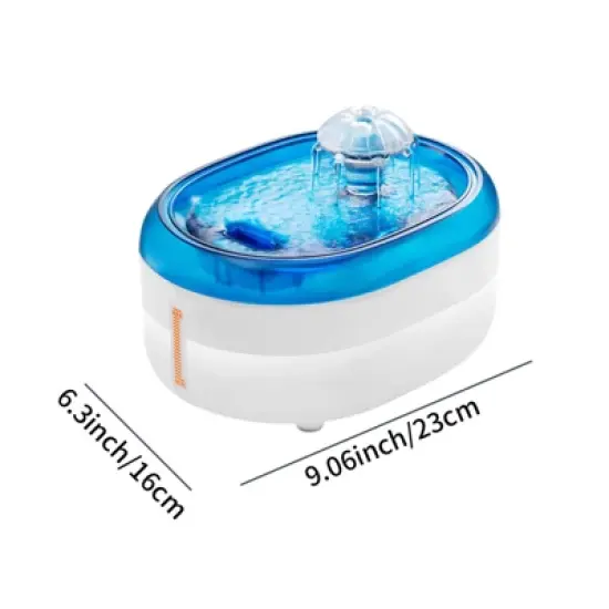 WOPET Cat Water Fountain Pet Water Dispenser 2L Ultra Quiet For Indoor Use image {6}