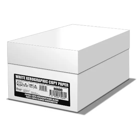 Staples 8.5" x 11" Copy Paper 20 lbs 92 Brightness 5000/Carton (324791) image {4}