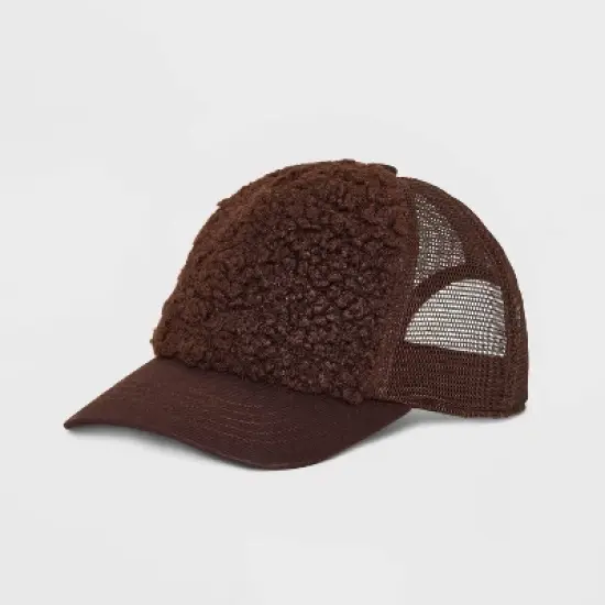 Faux Shearling Trucker Hat - Wild Fable&trade; image {4}