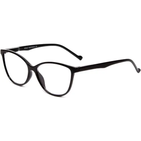 Calabria MDR8004 Ladies Cateye Full Rim Designer Reading Glasses Black 49 mm image {2}