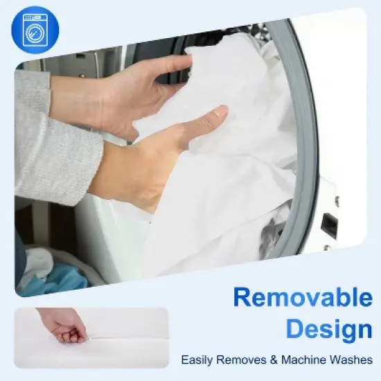 FDW 6 Inch Bamboo Charcoal Gel Memory Foam Mattress,Green Tea Memory Foam Mattress with More Convenient Box Packaging,CertiPUR-US Certified image {4}