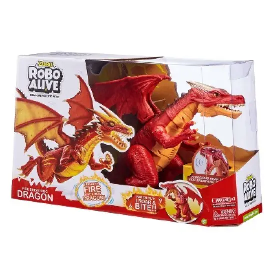 Robo Alive Fire Breathing Robotic Dragon Toy by ZURU image {2}