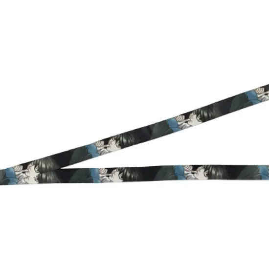 Death Note Detective L Anime Lanyard ID Badge Holder With 2' Rubber Charm image {3}