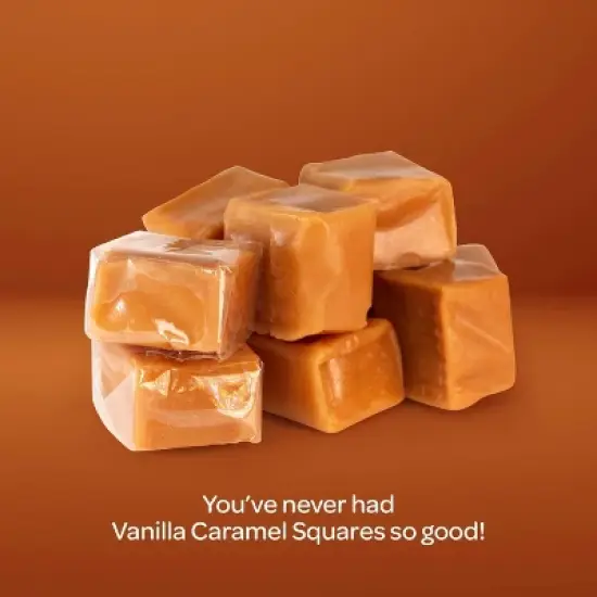 Caramel Cubes Candy | 2 Pound Pack | Classic Creamy Squares image {5}