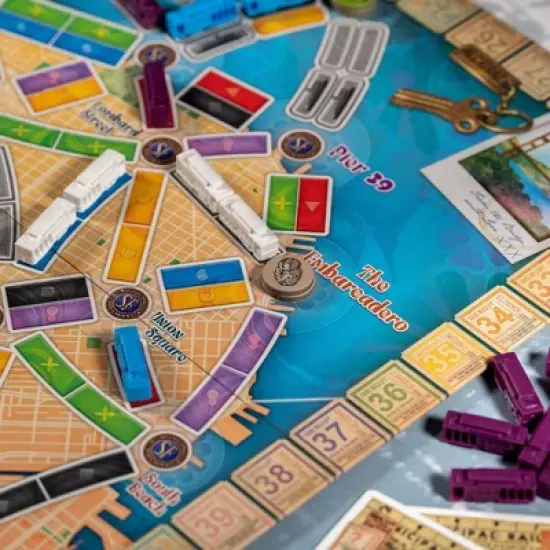 Ticket to Ride - San Francisco Game image {4}