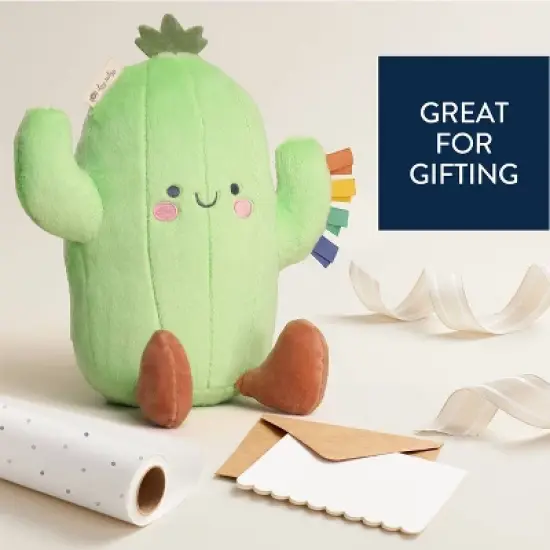 Itzy Ritzy Sweetie Snuggles Plush Stuffed Animal - Cactus image {5}