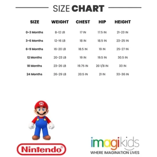 SUPER MARIO Nintendo Mario Yoshi Donkey Kong Toad Bowser Lugi  
 Newborn Baby Boys 5 Pack Short Sleeve Bodysuits image {6}