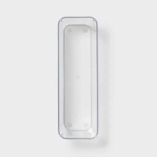 3"x9" Drawer Flatware Organizer - Brightroom&trade;: Clear PETG In-Drawer Silverware Tray, Contemporary Style image {2}