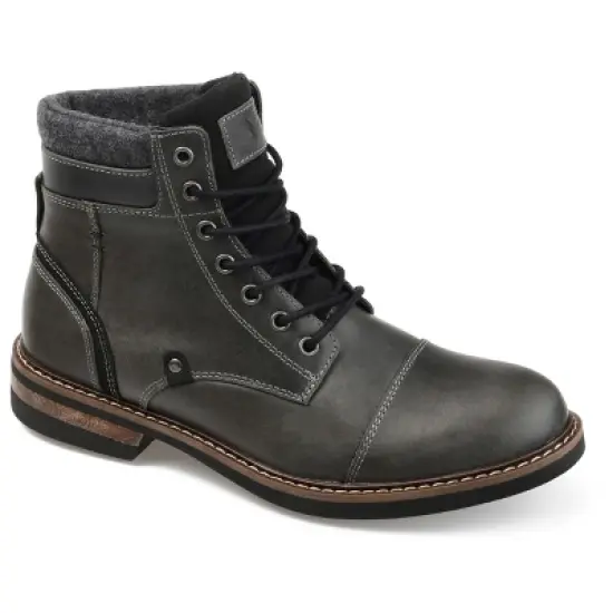 Territory Medium and Wide Width Mens Yukon Tru Comfort Foam Lace-up Cap Toe Ankle Boot image {11}