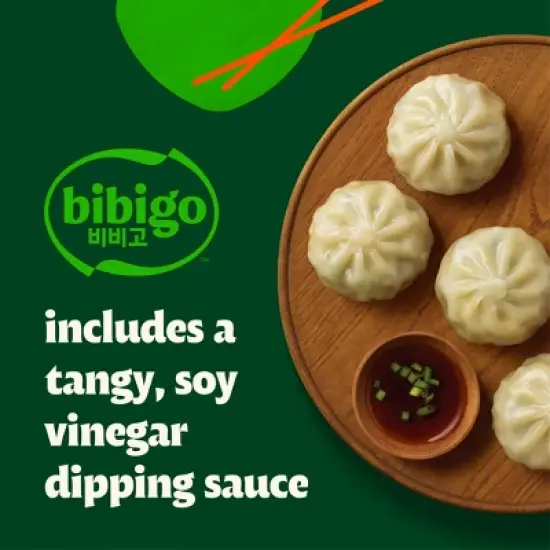 bibigo Frozen Chicken & Vegetable Steamed Dumplings - 6.6oz image {8}
