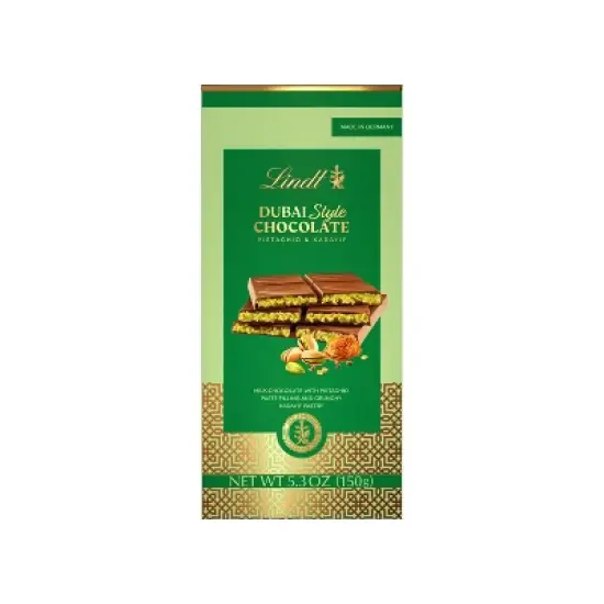 Lindt Dubai Style Chocolate Bar - 5.3oz image {7}