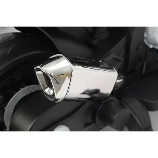 Best Ride on Cars 12V BMW Motorcycle Powered Ride-On - White: Plastic, 3+ Years, 50 lb Capacity image {10}