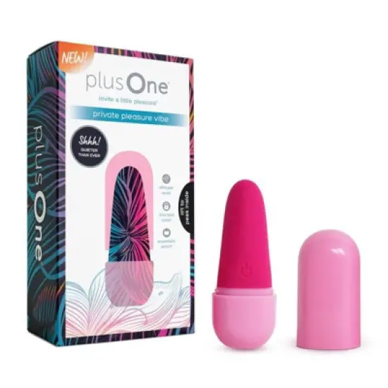 plusOne Private Pleasure Vibe - Pink image {12}