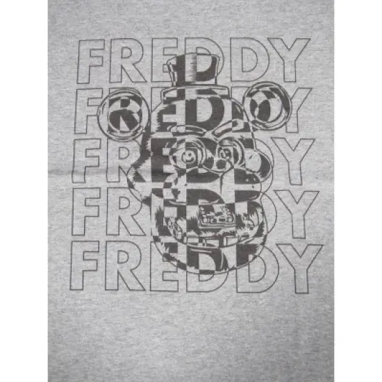 Five Nights At Freddy's Repeat Freddy Boy's Athletic Heather T-shirt image {1}