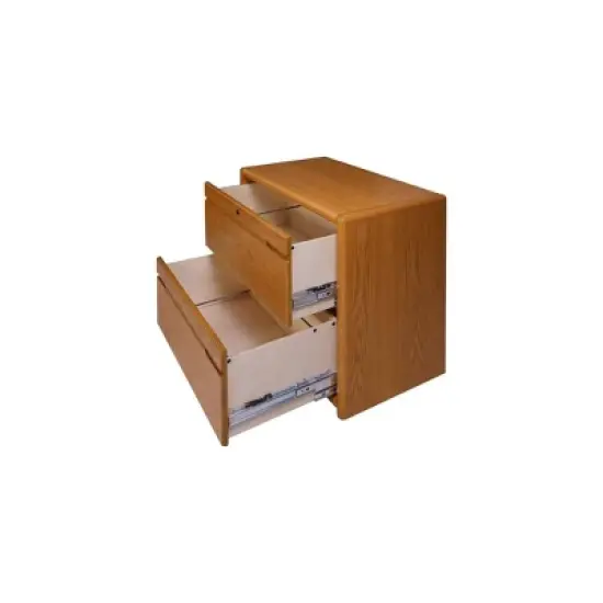 2 Drawer File Brown - Martin Furniture image {5}