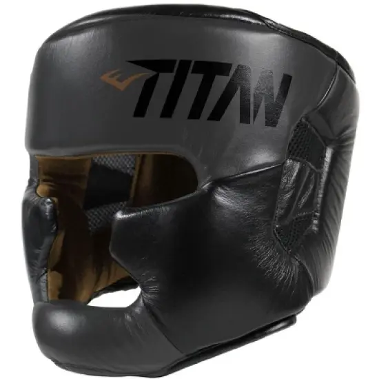 Everlast Titan Pro Training Headgear - Black image {1}