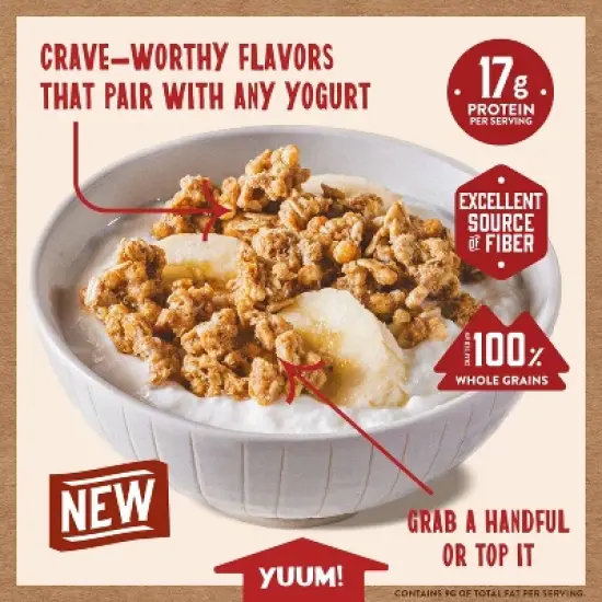 Kodiak Protein-Packed Cookie Butter Oat Granola - 11oz image {3}