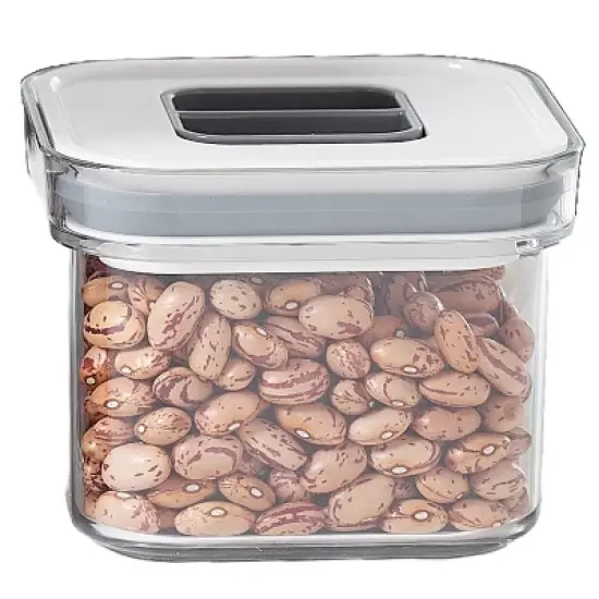 0.4 Qt Food Storage Container, with Locking Mechanism, Stackable Pantry Organizer image {3}