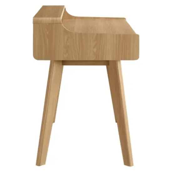 Render Writing Desk Oak - Modway image {2}