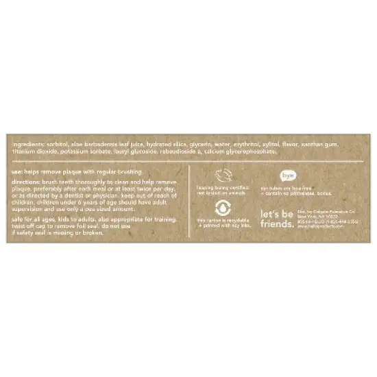 hello Kids' Fluoride Free Toothpaste - Watermelon - 4.2oz image {7}