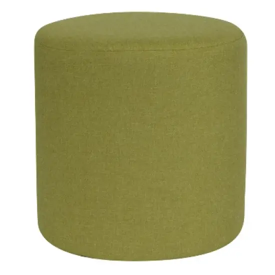 Emma and Oliver Upholstered Round Ottoman Pouf image {11}