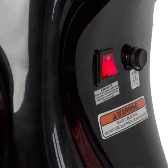 Razor Pocket Mod Miniature Euro 24V Electric Kids Ride On Retro Scooter, Speeds up to 15 MPH with 10 Mile Range, for Ages 13 and Up, Black image {3}