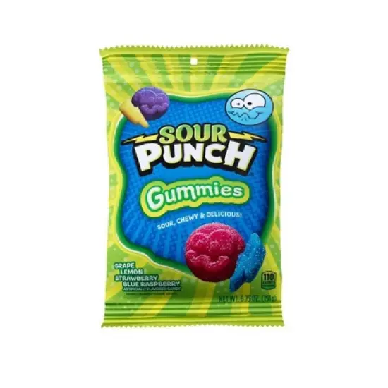 Sour Punch Gummy Candy - 6.75oz image {1}