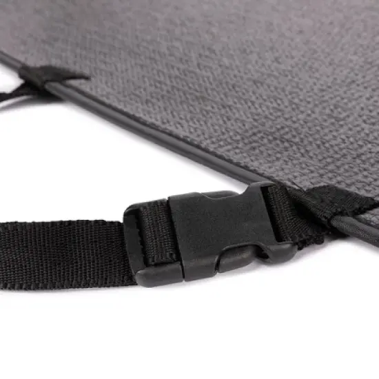 Diono Grip It Car Seat Protector 2-Pack for Car Seat, Crash Tested, Anti Slip, Water Resistant, Black image {8}