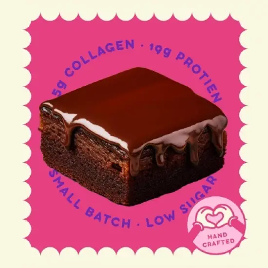 Prime Bites Chocolate Glazed Donut Protein Brownie - 19g Protein - 2.29oz image {3}