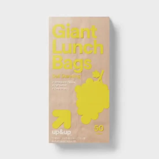 Giant Lunch Bags - 50ct - up&up&trade; image {4}